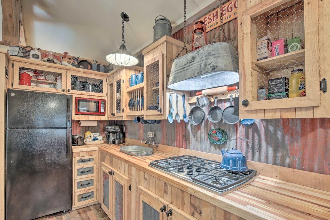 Kerrville Converted Barn Tiny Home With Kayaks! Exteriör bild