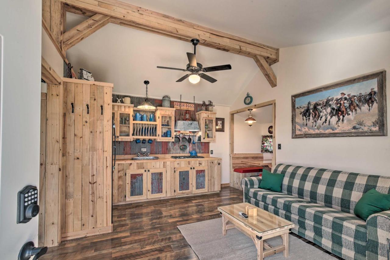 Kerrville Converted Barn Tiny Home With Kayaks! Exteriör bild