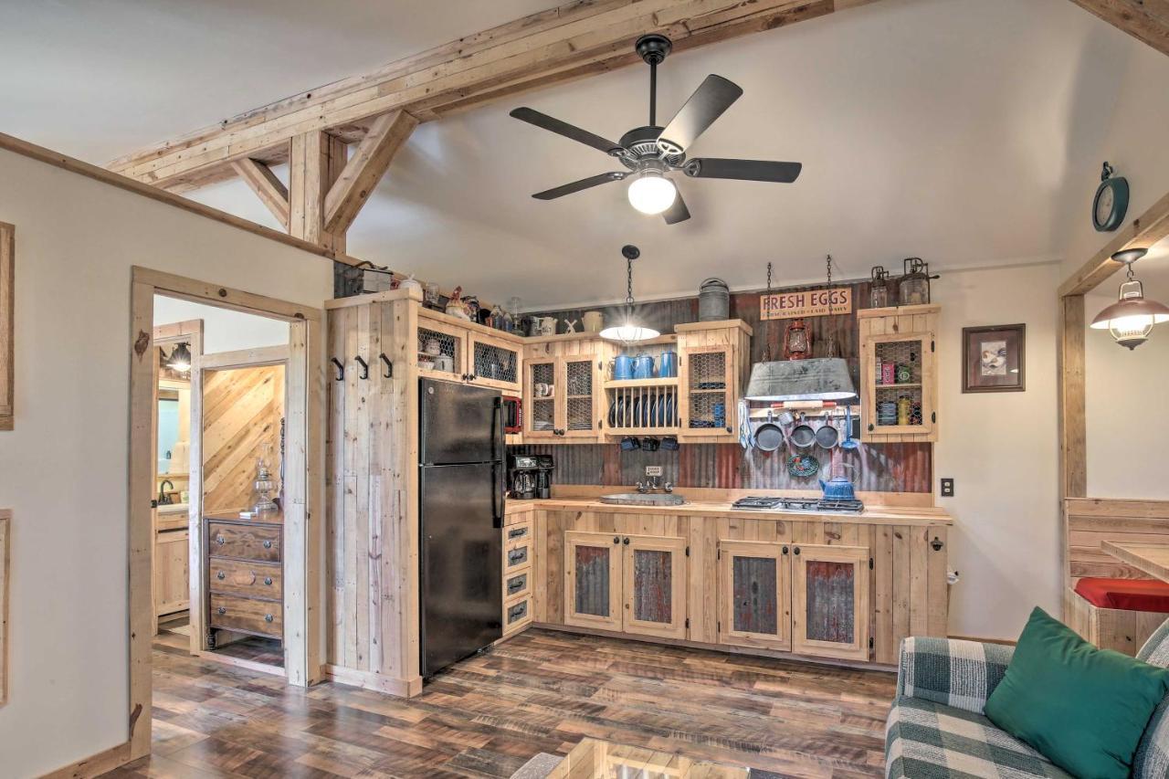Kerrville Converted Barn Tiny Home With Kayaks! Exteriör bild