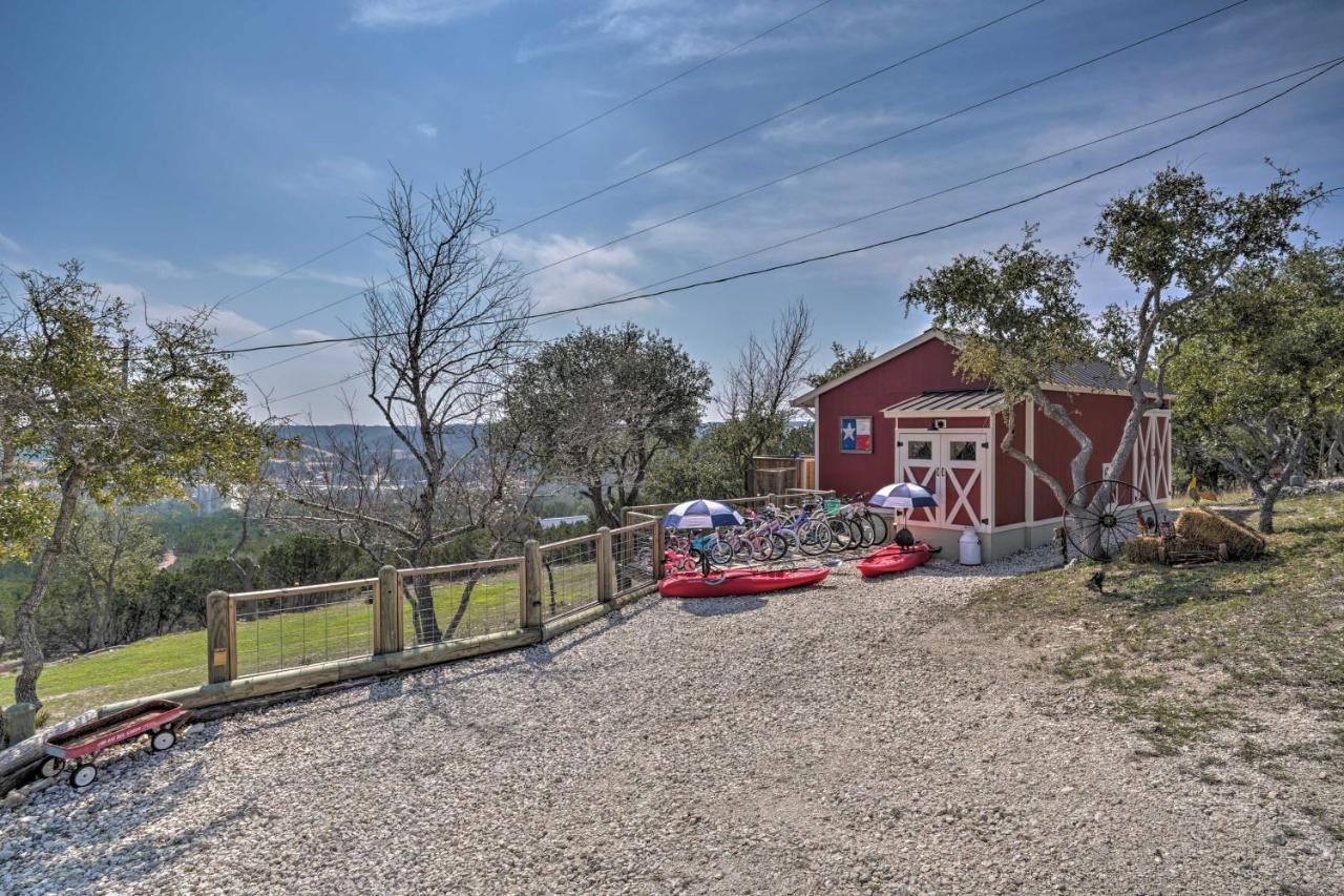 Kerrville Converted Barn Tiny Home With Kayaks! Exteriör bild
