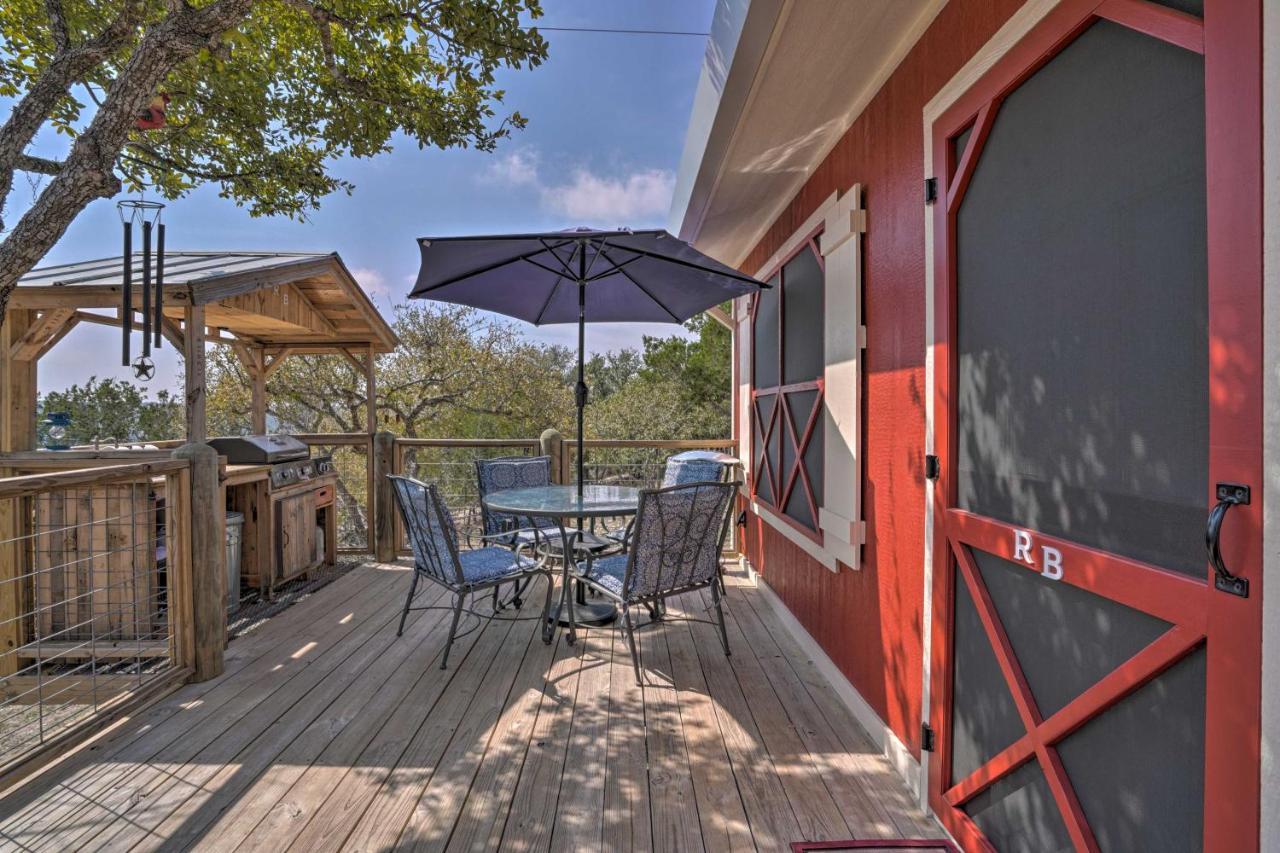 Kerrville Converted Barn Tiny Home With Kayaks! Exteriör bild