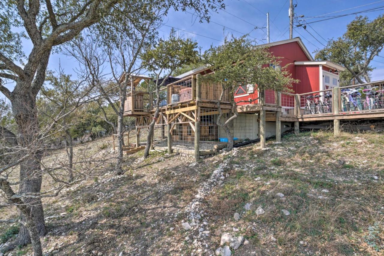 Kerrville Converted Barn Tiny Home With Kayaks! Exteriör bild