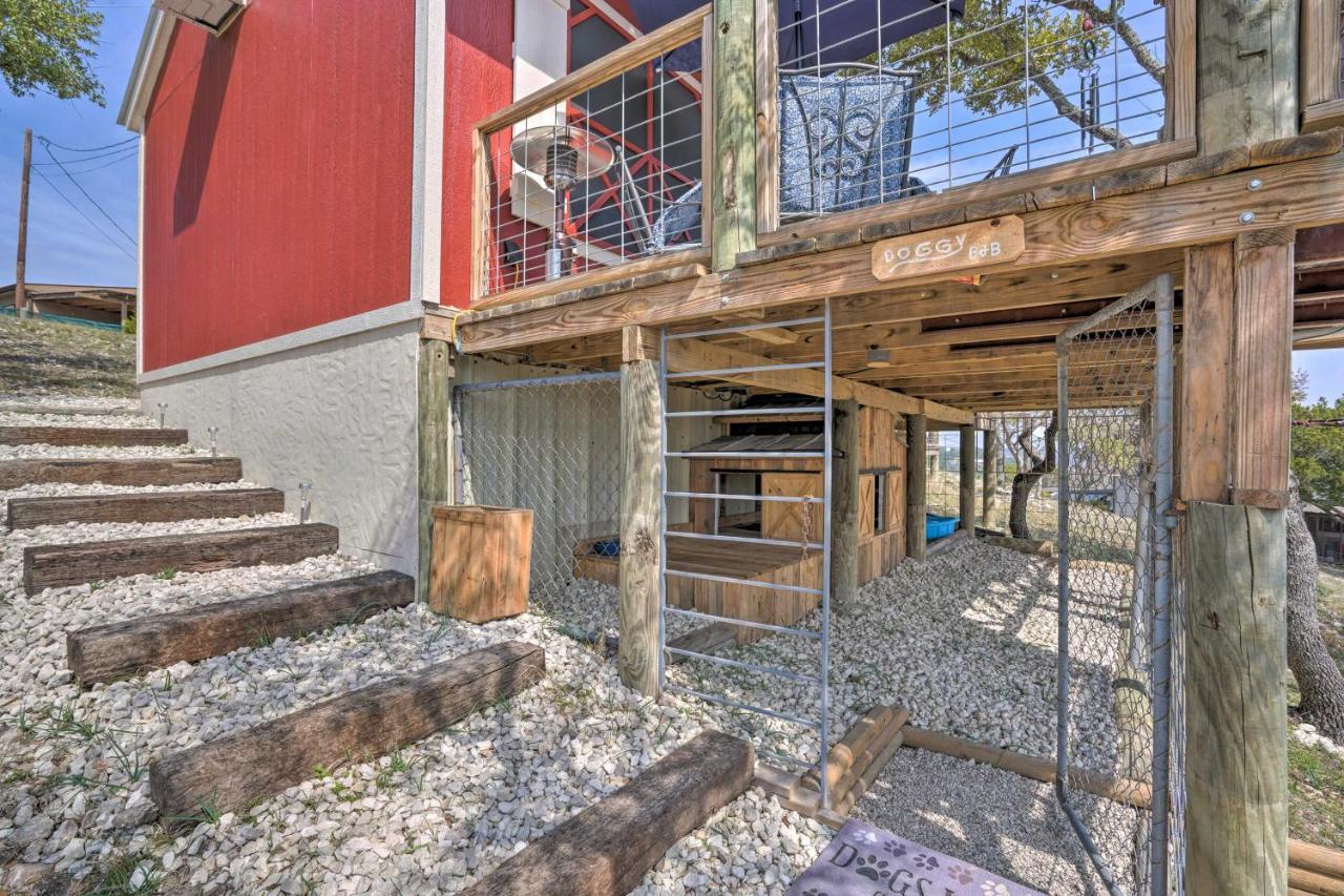 Kerrville Converted Barn Tiny Home With Kayaks! Exteriör bild